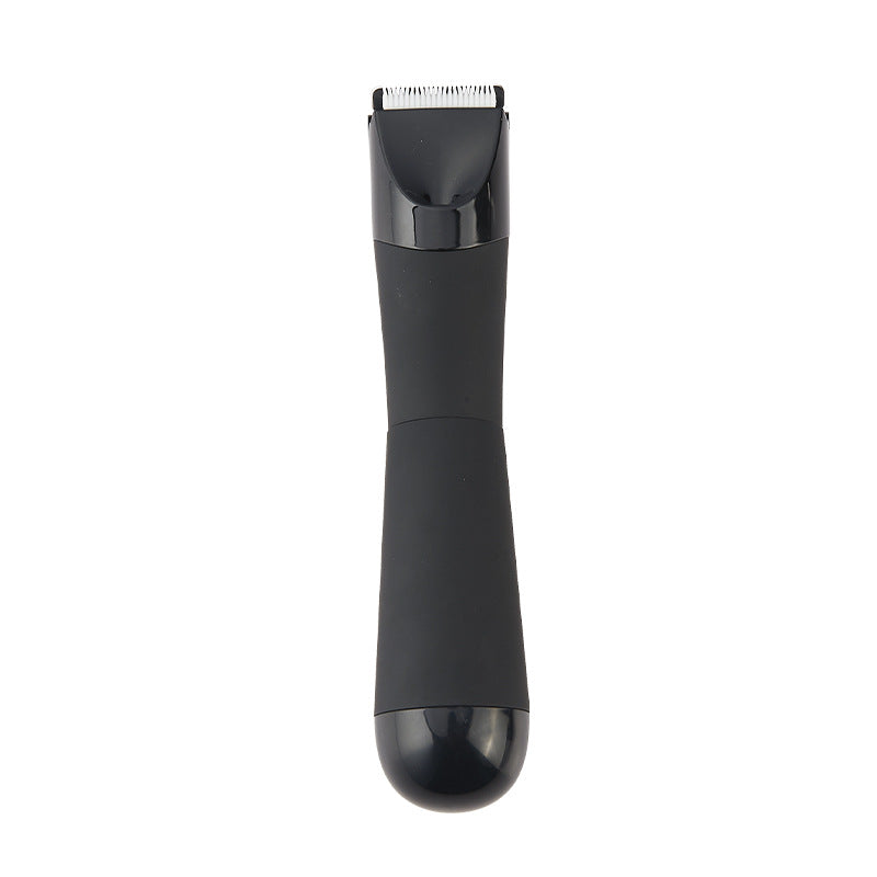 Black Electric Shaver for Women - Painless Hair Remover with USB Charging