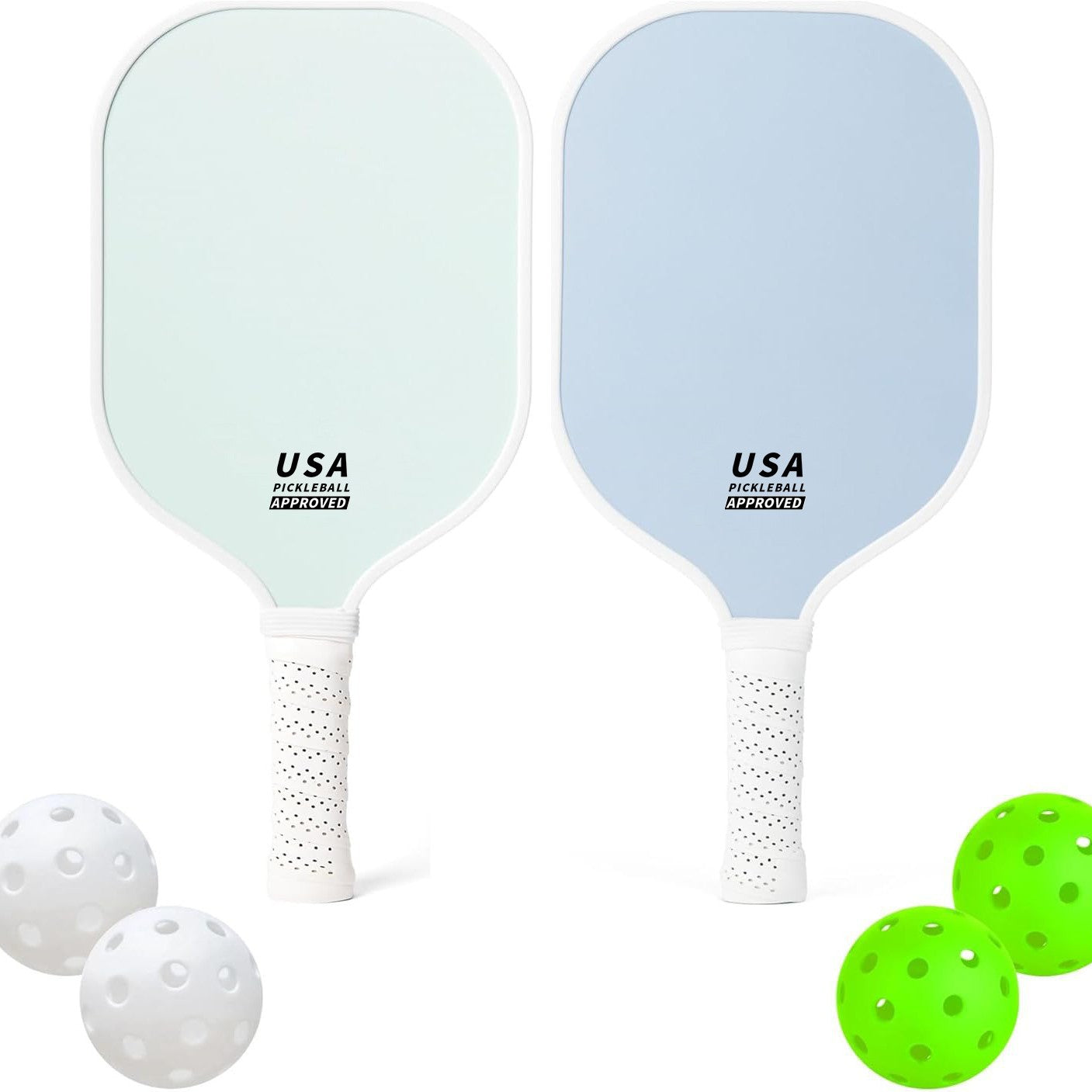 Purple Fiberglass Pickleball Paddle - Lightweight 215g with Anti-Slip TPU Grip for Outdoor Sports