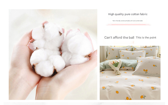 Zoo 100% Cotton Pillowcase Set (Pack of 2) - Breathable Standard Size 48x74cm Pure Cotton Pillow Covers