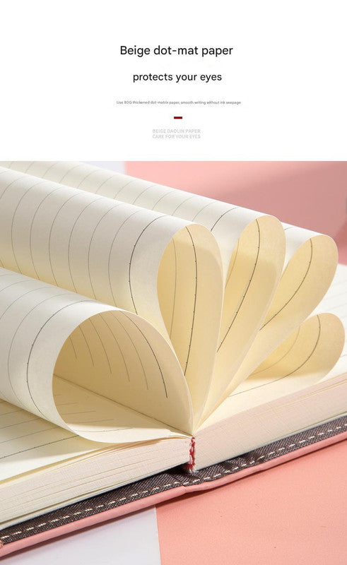 Heart Lock Diary with Key - Vintage Style Journal, Blue PU Leather, Secure and Elegant
