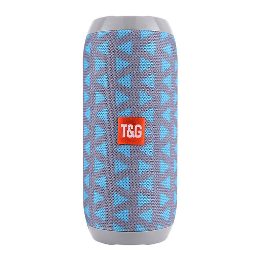 Green (triangle blue) Portable Bluetooth Speaker - HiFi 360 Degree Audio Wireless Mini Speaker, Support Hands-free Calling