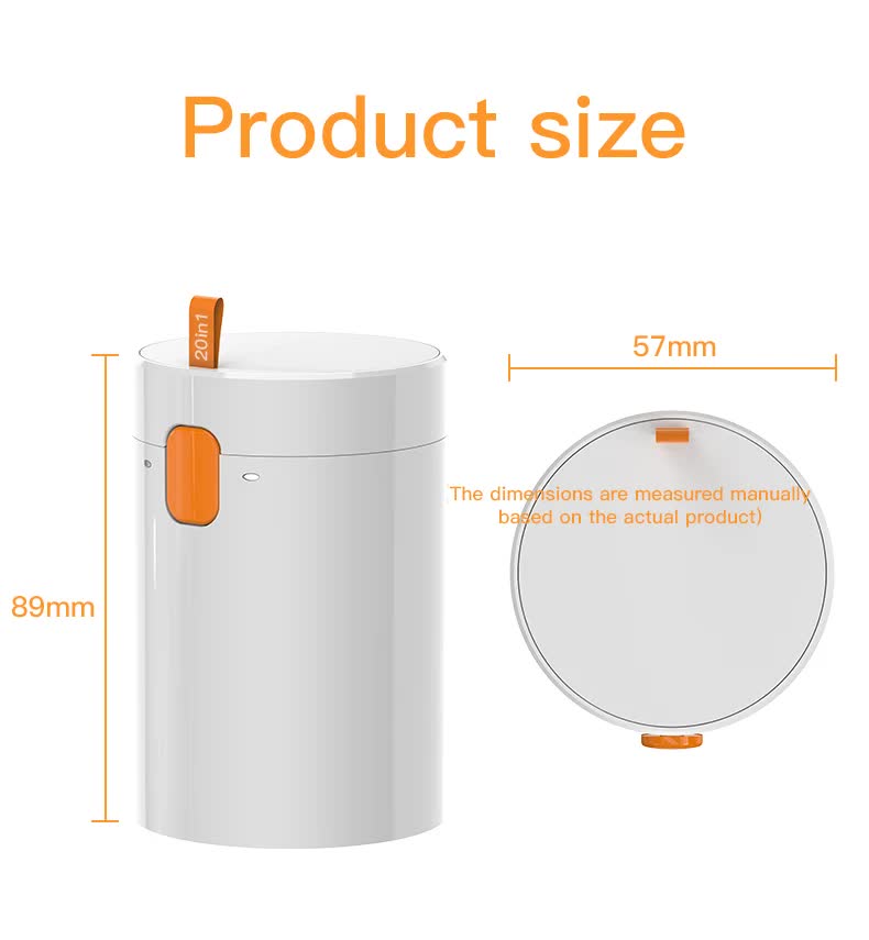 White 20-in-1 Electronics Cleaning Kit - Keyboard, Earphone, Camera, Laptop Cleaner Set