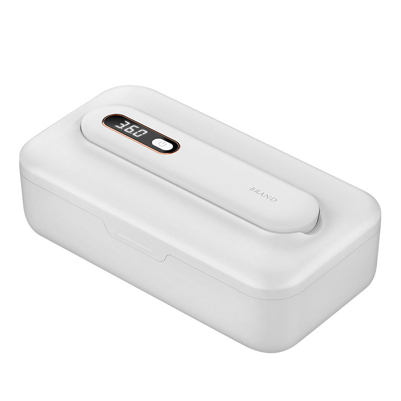 White 2-in-1 UV Sterilizer Box & Detachable Wand - For Phone, Jewelry, Masks