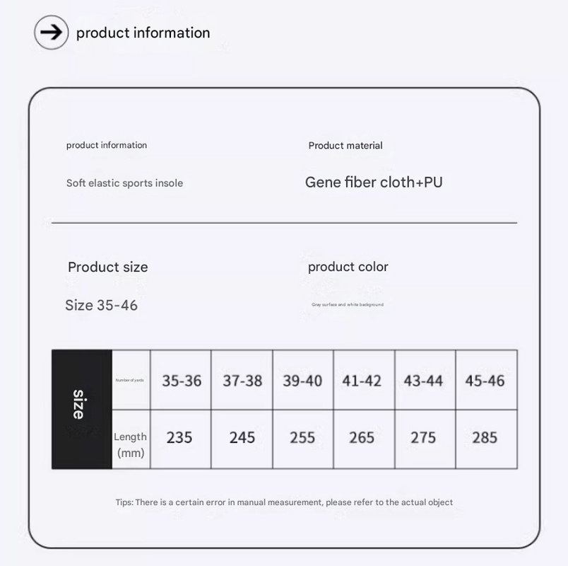 Black 5 pcs 4D Cloud Technology Shoe Inserts - High Rebound, Super Soft, Breathable, Athletic Support (size : 39-40/255mm)