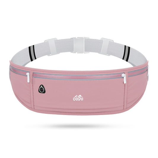 Red bean paste Adjustable Running Belt - Fits Large Phones, Reflective, Earphone Port