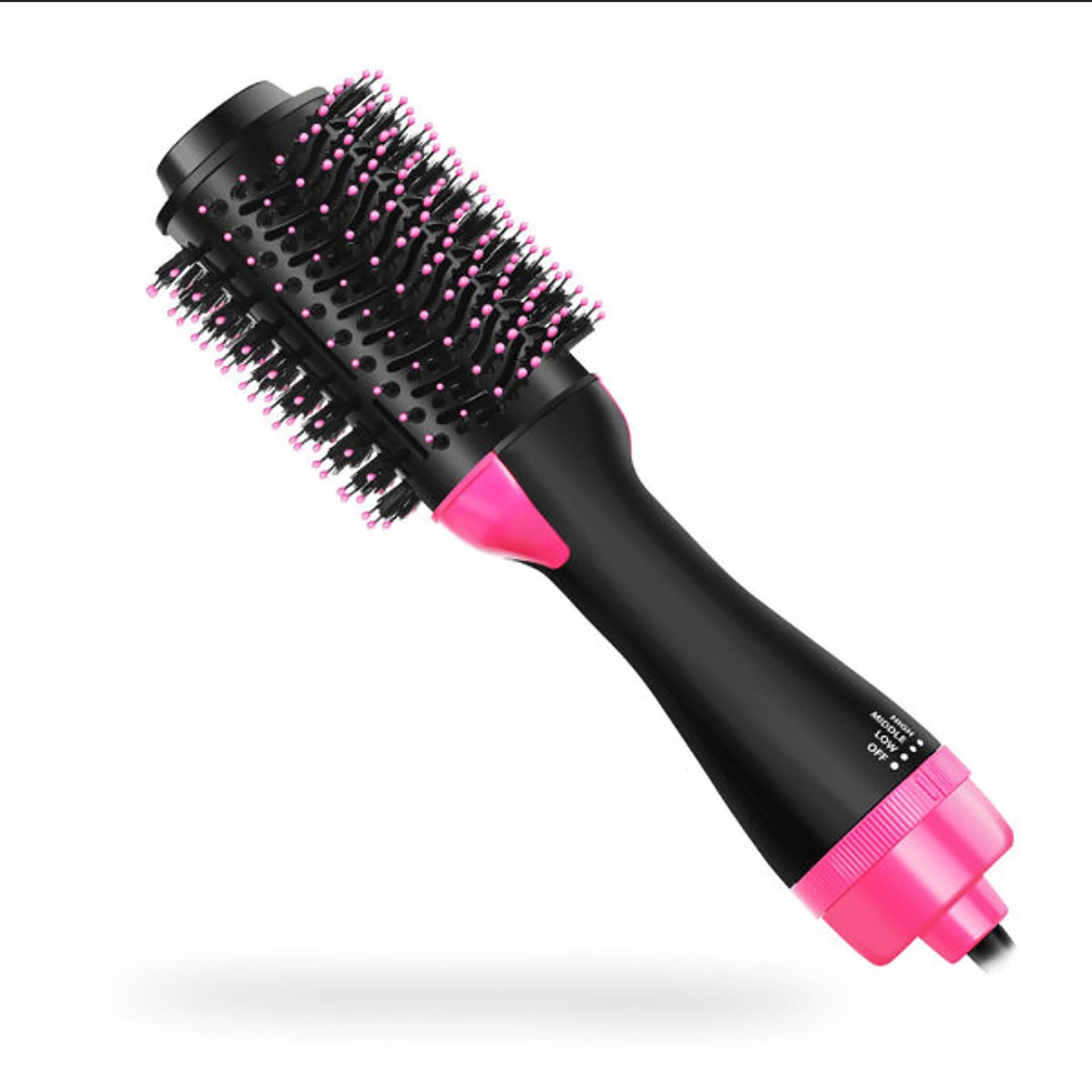 Purple And Grey One-Step Hair Dryer & Volumizer Hot Air Brush - Salon Styler for Drying, Smoothing & Volume