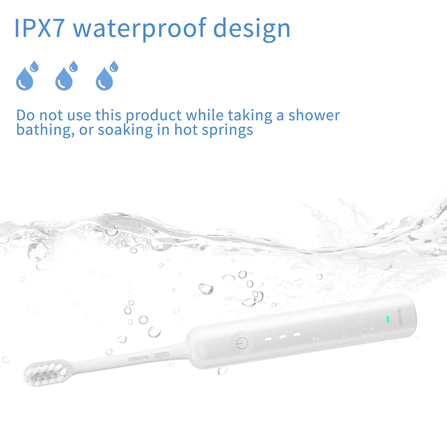 Electric Toothbrush with Ultra-Soft Gum Guard Brush Heads - IPX7 Waterproof, Ergonomic Design(pink)