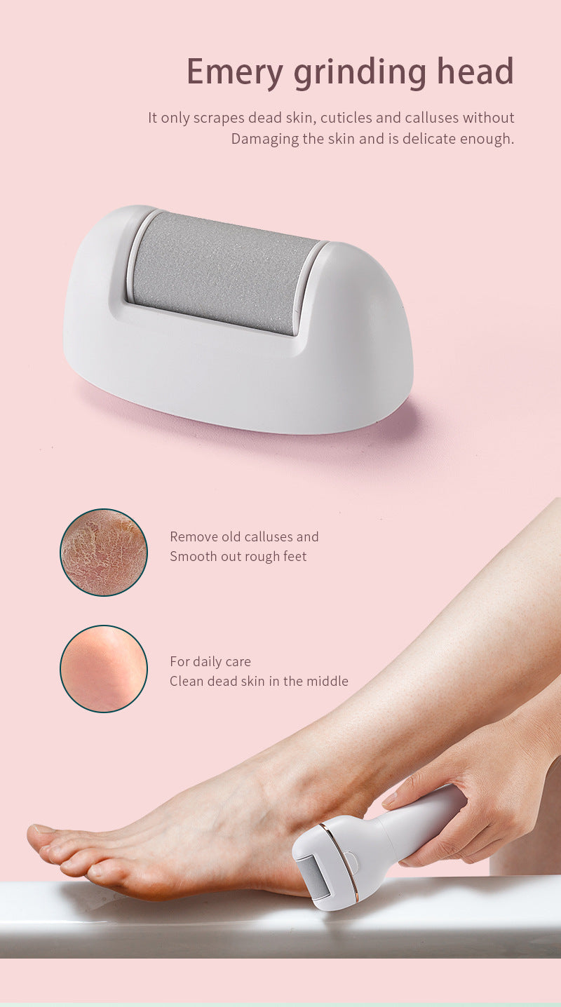 3-in-1 Ladies Electric Epilator, Shaver & Callus Remover with LED Display - Rechargeable & Waterproof(Gold)