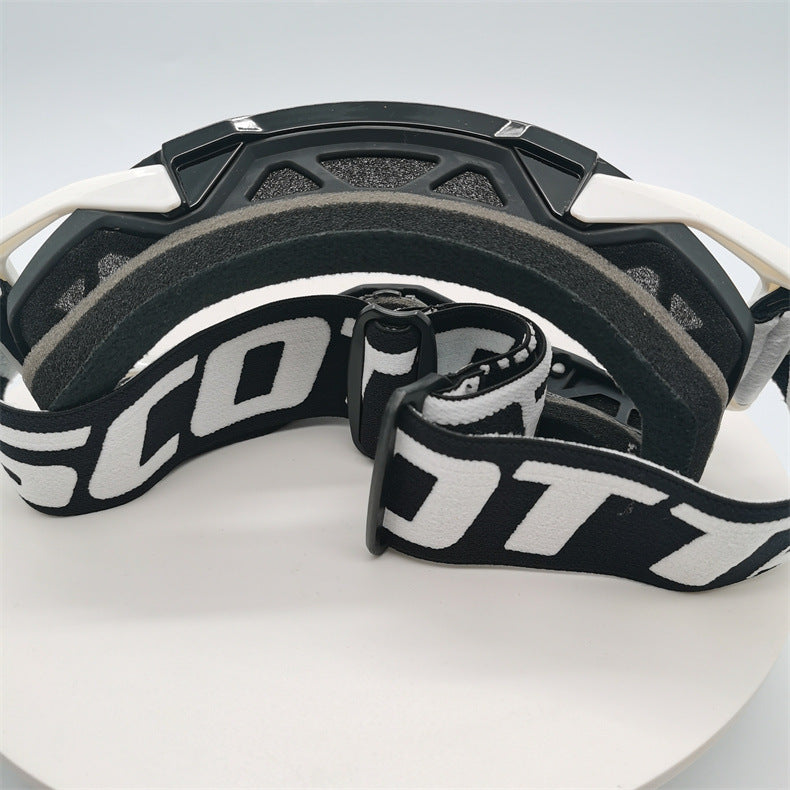 Performance Motocross & Off-Road Goggles - Increased Impact Protection with Lens Lock System(Red frame red film)