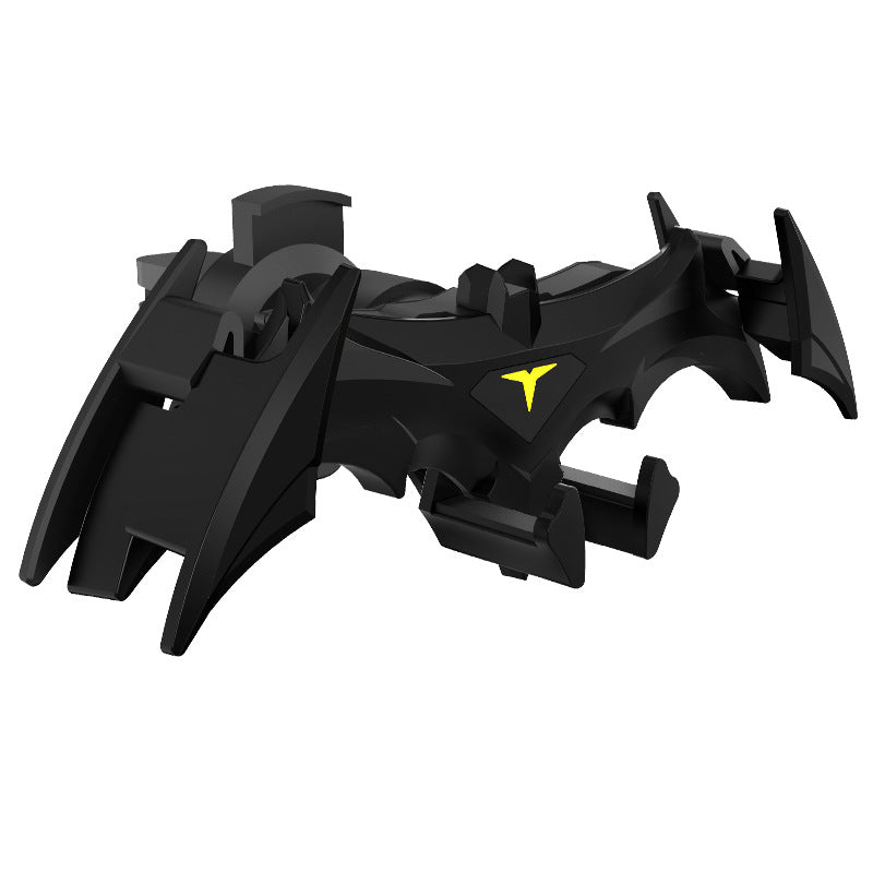Black Creative Bat-Style Gravity Car Phone Mount - Secure Air Vent Holder with 360 Rotation
