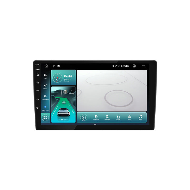Universal 7-Inch Android Car Stereo GPS Navigator - QLED HD Touchscreen, 2GB RAM 32GB ROM, WiFi, Bluetooth 5.4, CarPlay & Mirror Link(black 7 inches)