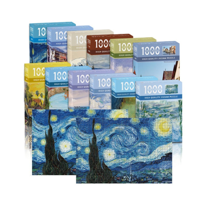 Seaside town 1000-Piece Jigsaw Puzzle – High-Quality Artistic Puzzle for Adults, Stress Relief & Mental Exercise（66-026）