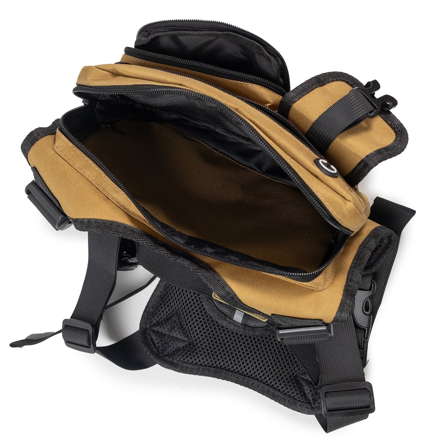 Green Outdoor Tactical Chest Pack – Lightweight Running & Hiking Vest for Men (27×17×5cm)