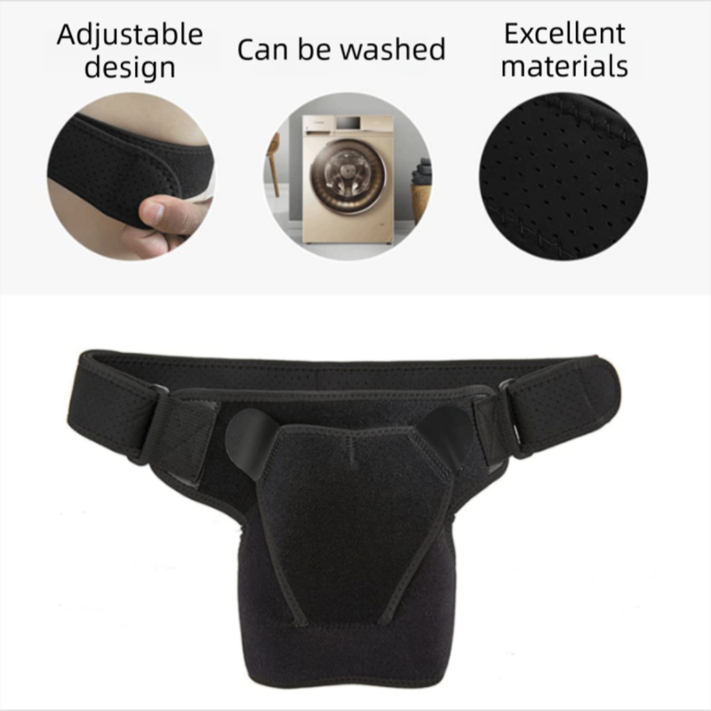 Adjustable Neoprene Sports Shoulder Brace - Compression Support for Dislocation, Strain Prevention, and Injury Recovery