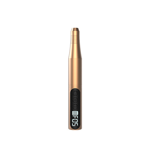 Golden Portable Wireless Professional Electric Nail Drill Machine Includeing 6 Nail Drill Bits- High-Speed 20000 RPM, Adjustable 4-Speeds with LCD Display