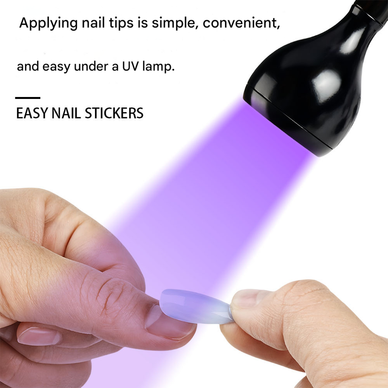 Pink 3W UV LED Gel Nail Curing Lamp Clip On Flexible Gooseneck Light 4 Brightness Levels for Gel Polish and Resin Curing