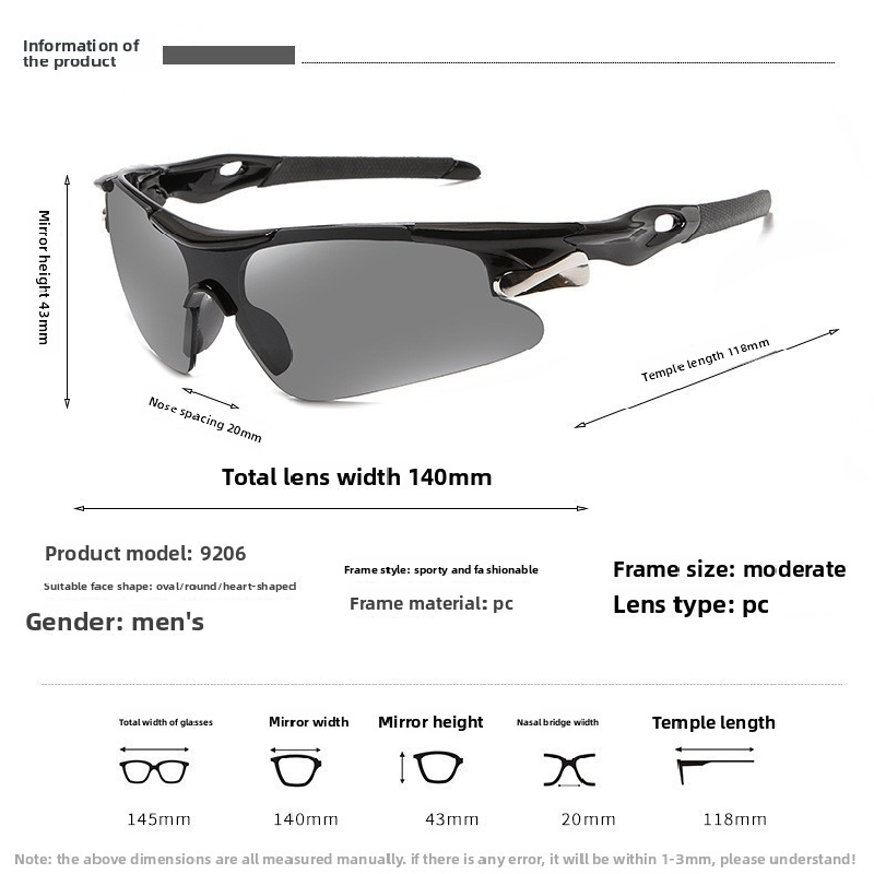 2-PCS Bright black frame with red mercury Men's Sports Cycling Sunglasses Windproof PC Frame Wrap Around Design for Riding Fishing Running Reliable Outdoor Protection Australian Style