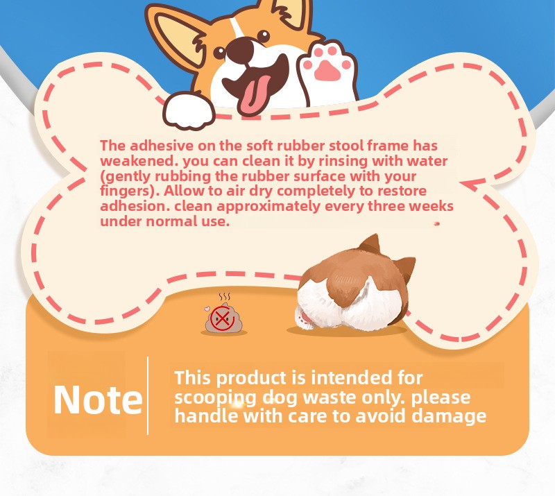 Portable Telescopic Dog Poop Scooper No Touch Waste Collector with Extendable Handle Small Size for Pets up to 15kg Ideal for Daily Walks