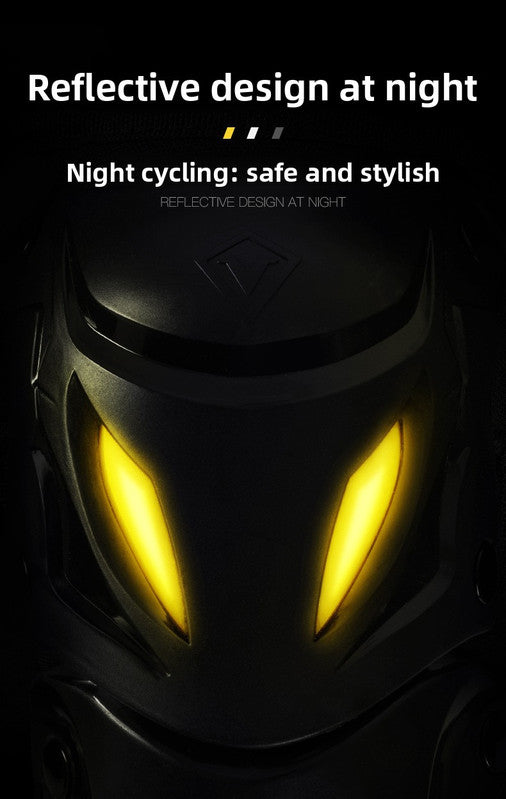 Motorcycle Knee Pads Shin Guards Long PP Shell Protective Gear for Motocross Dirt Bike Racing Quick Release Adjustable Side Protection Black