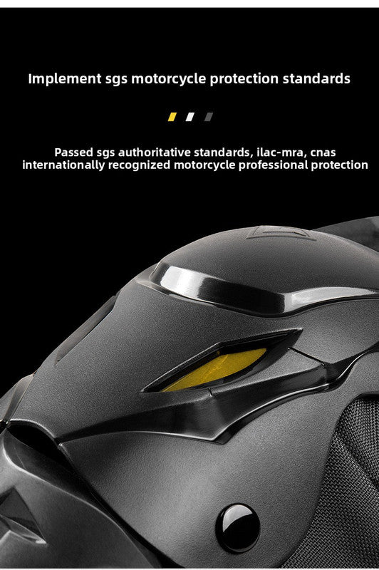 SULAITE CE Level 1 Certified Motorcycle Knee Pads Long Shin Guards Silver Hard Shell Armour Quick Release Adjustable for Motocross Dirt Bike