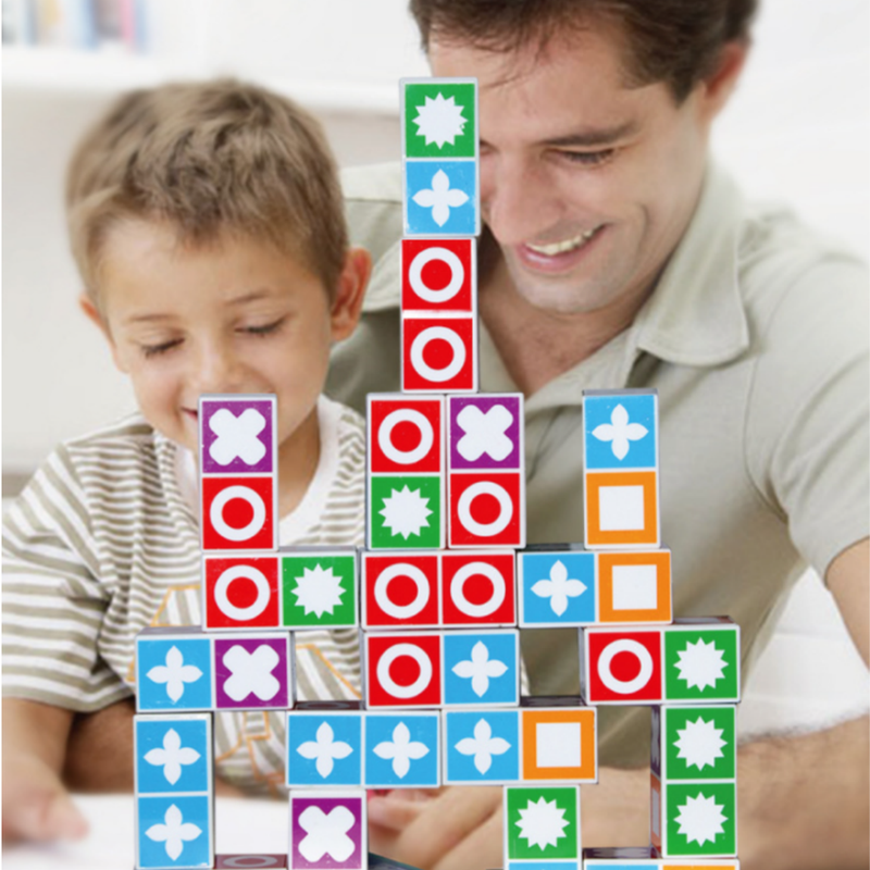Basic Edition Kids Logic Thinking Matching Game - Interactive Educational Puzzle Toy Tabletop Board Game