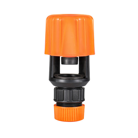 2-Pack Orange Universal Quick Connector for Taps Up To 3.3CM WIth Leak-Proof Design - Kitchen & Bathroom Mixer Tap to Garden Hose Adapter