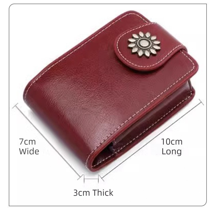 Peacock Blue Sleek Compact PU Leather Flap-Top Lip Gloss Organizer with Built-in Mirror