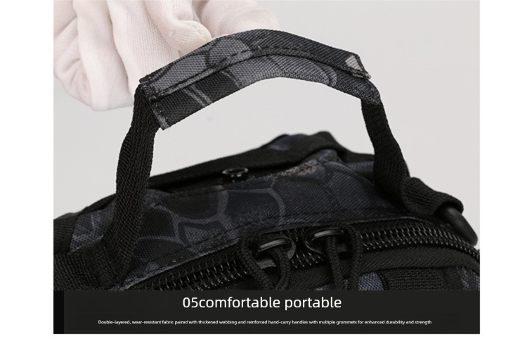 Tactical Sling Bag FG Foliage Green Camo 600D Waterproof Crossbody Backpack MOLLE EDC Shoulder Pack