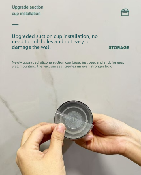 4-Pack Brushed Silver Stainless Steel Suction Cup Hooks - Heavy Duty Vacuum No-Drill Wall Hangers for Bathroom, Shower & Kitchen (Waterproof & Rustproof)