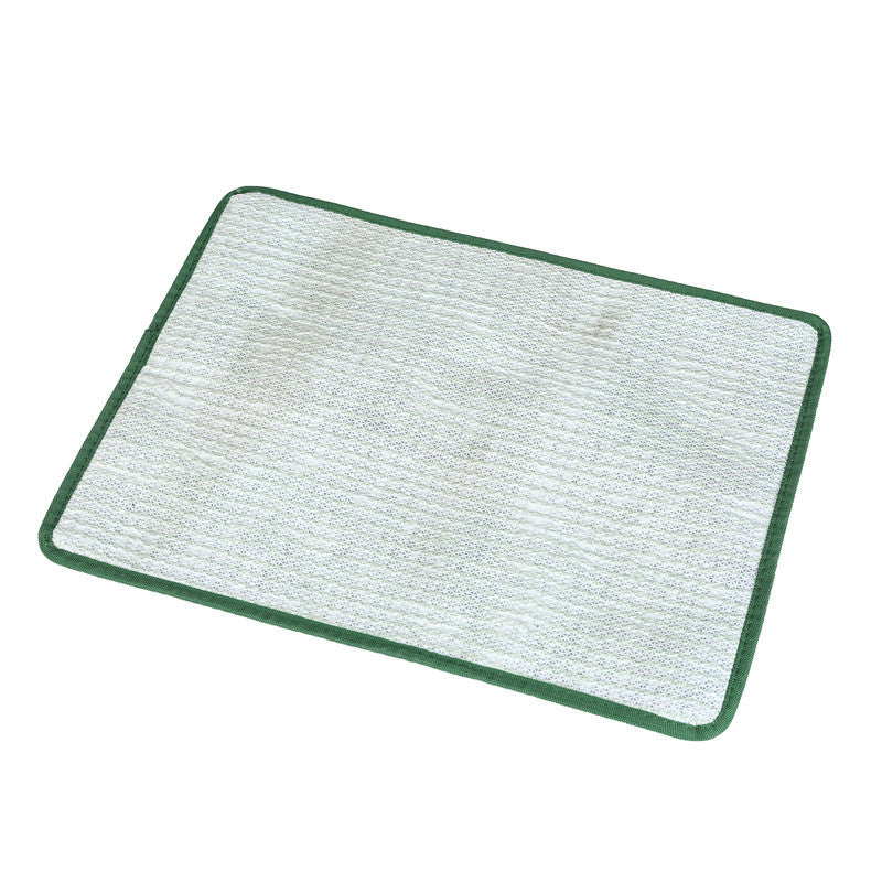 L Size Realistic Artificial Grass Dog Potty Pad - Indoor/Outdoor Pet Training Turf, Easy to Clean PE & TPR Material