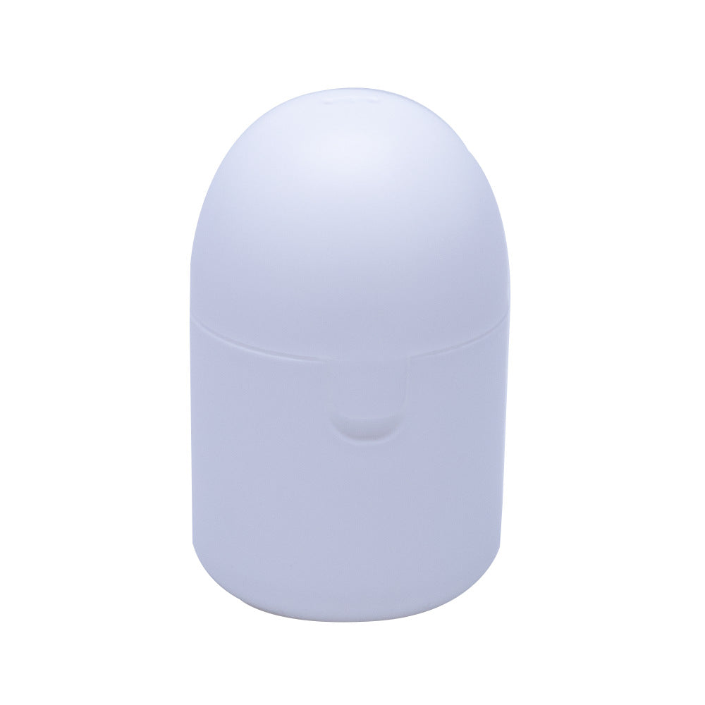 2PCS Reusable Medical Grade Silicone Menstrual Cup(L Size) & 2PCS Matching Sterilizer Box - Microwave Safe Disinfector Case, Heat Resistant 130°C (White Set)