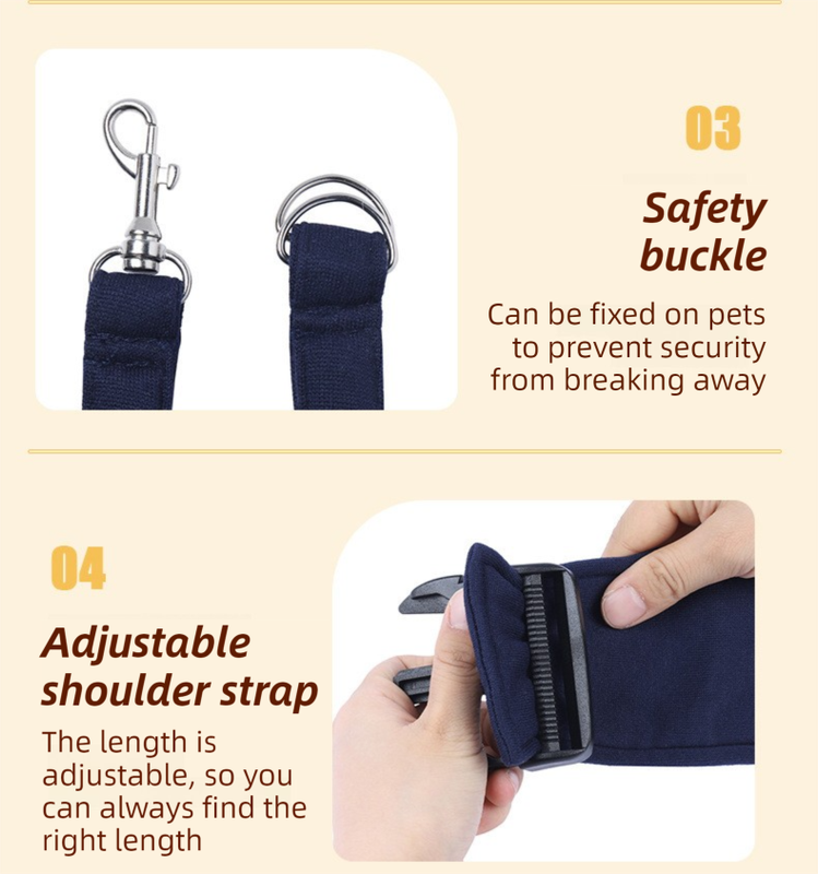 Dark Grey Lightweight Breathable Pet Crossbody Bag with Adjustable Padded  Strap & Reversible Double-Sided Design