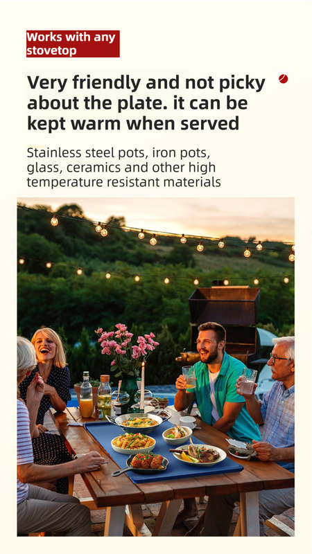 Blue 65x38CM Roll-Up Food Warming Silicone Mat with Precise Temprature Control & 240W High Power - Waterproof and Oilproof Thermal Table Pad