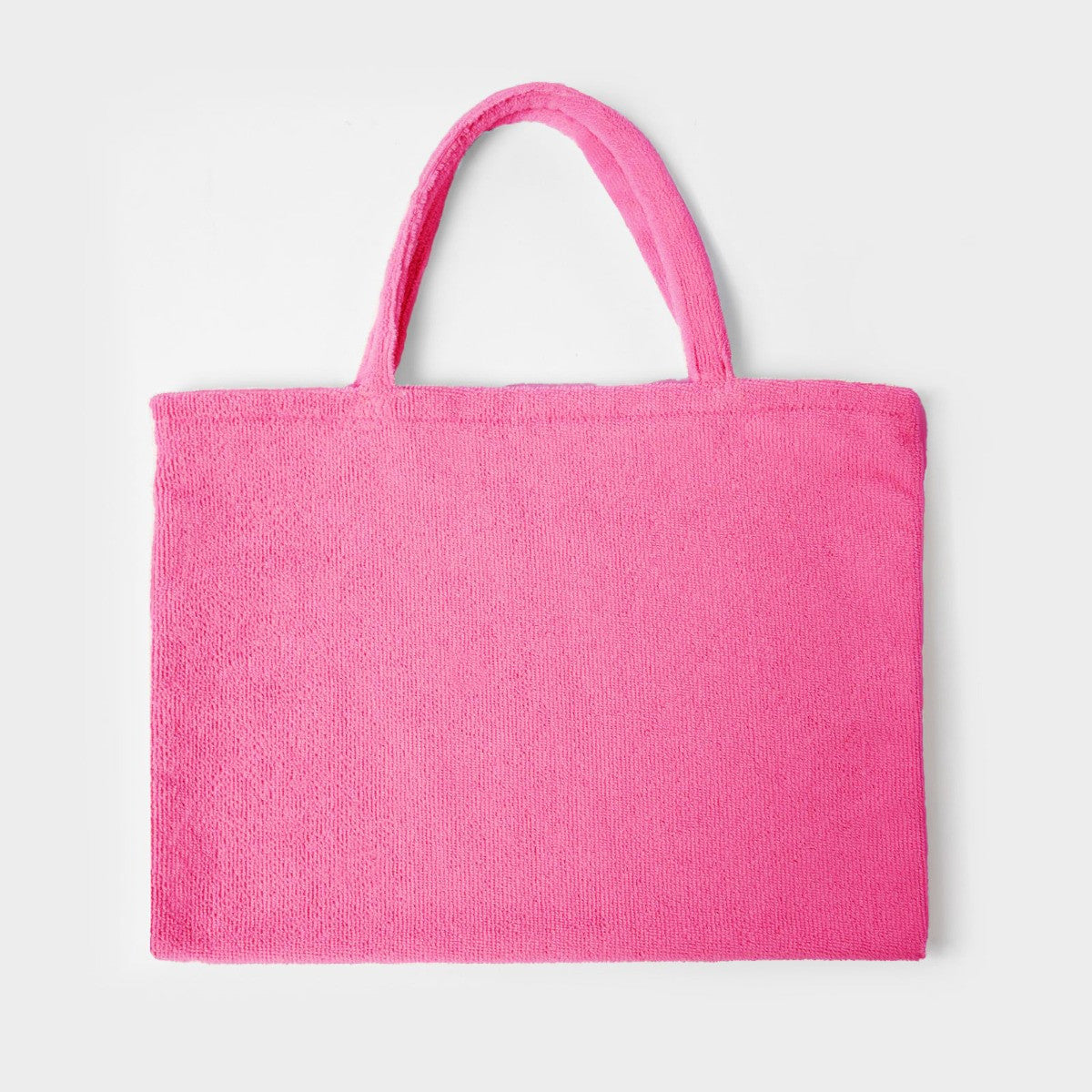 2-in-1 Pink Microfiber Sun Lounger Towel & Portable Tote Bag - Sand-Free & Quick Dry Beach Chair Cover with Side Pockets (75x211cm)