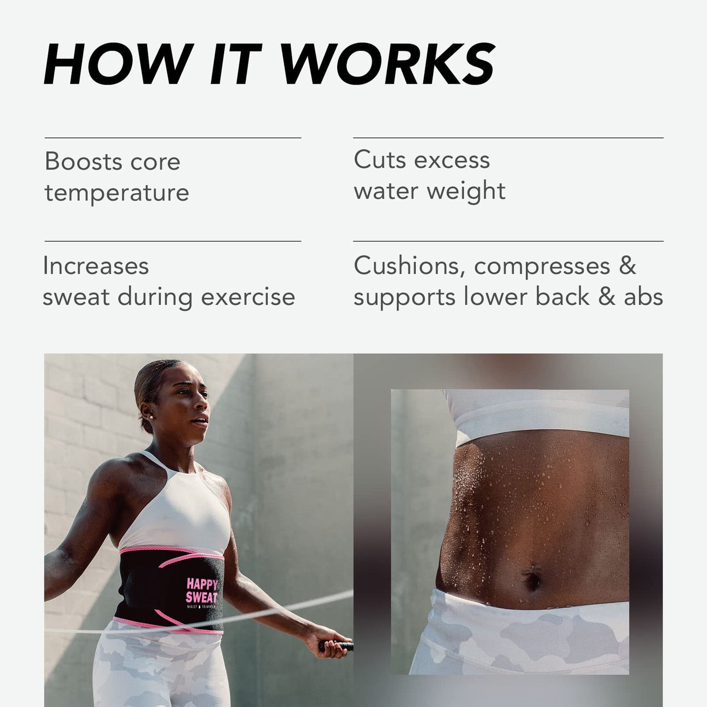 Red Premium Seamless Waist Trimmer and Body Shaper (M Size) - Postpartum Recovery & Fitness Sweat Belt for Lumbar Support