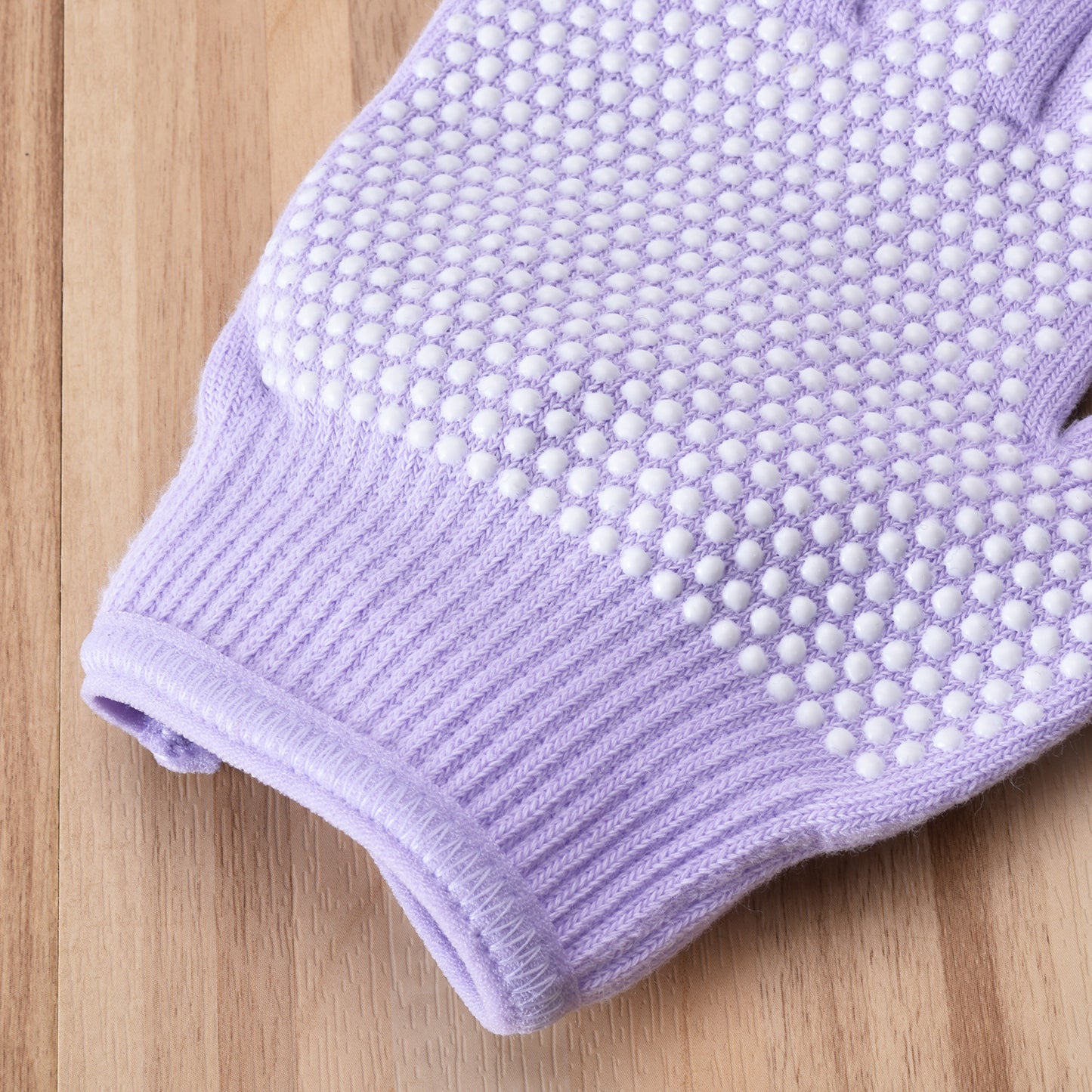 Grey 2-Pack Women's Non-Slip Yoga Gloves - Open Back Half Finger Cotton Stretchy Grip Gloves for Aerial Yoga, Pilates, and Fitness