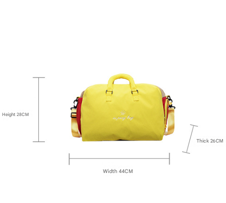 Black Color-Block Travel Bag - Large Capacity Women's Handbag for Leisure, Gym, and Weekend Trips - Versatile Shoulder & Crossbody Bag