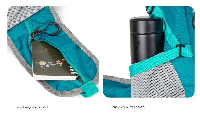 Yellow Professional Large Capacity Hiking Backpack - Waterproof Lightweight Outdoor Trekking Rucksack with Hydration Port and Emergency Safety Whistle