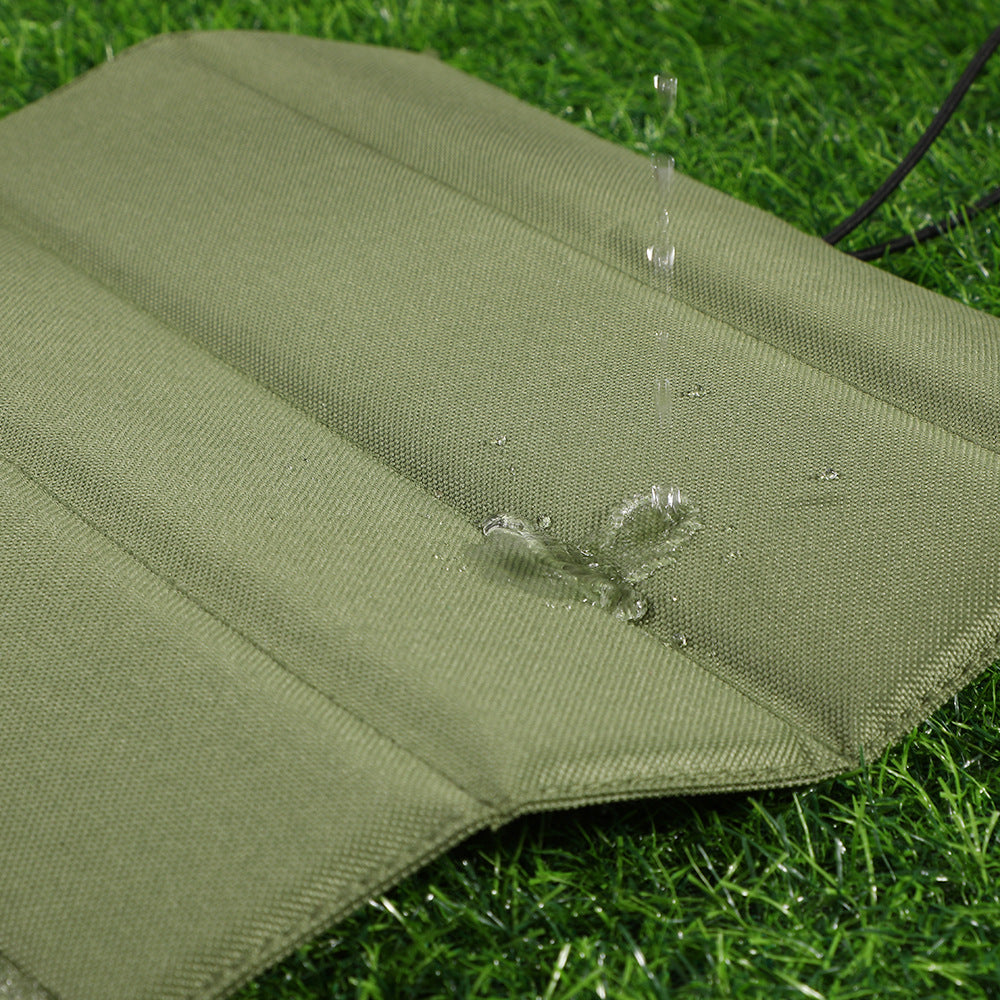 3 PCS Grey Portable Outdoor Folding Seat Cushion - 42cm x 32cm for Camping and Hiking