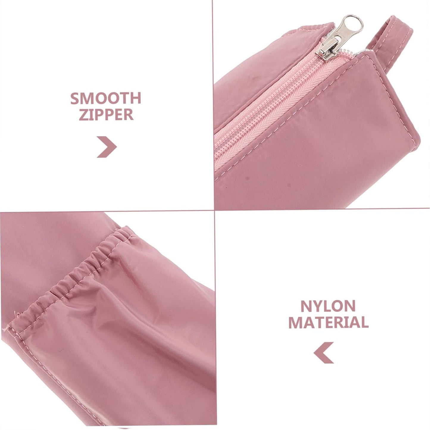 Pink Heat-Resistant Styling Tool Organizer – Compact, Hanging Storage Pouch for Hair Tools