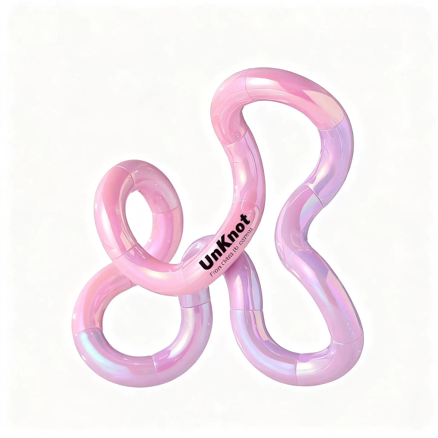 Purple Thermochromic Twist Toy – Sensory Stress-Relief Fidget Tool (TPU + Thermochromic Gel)