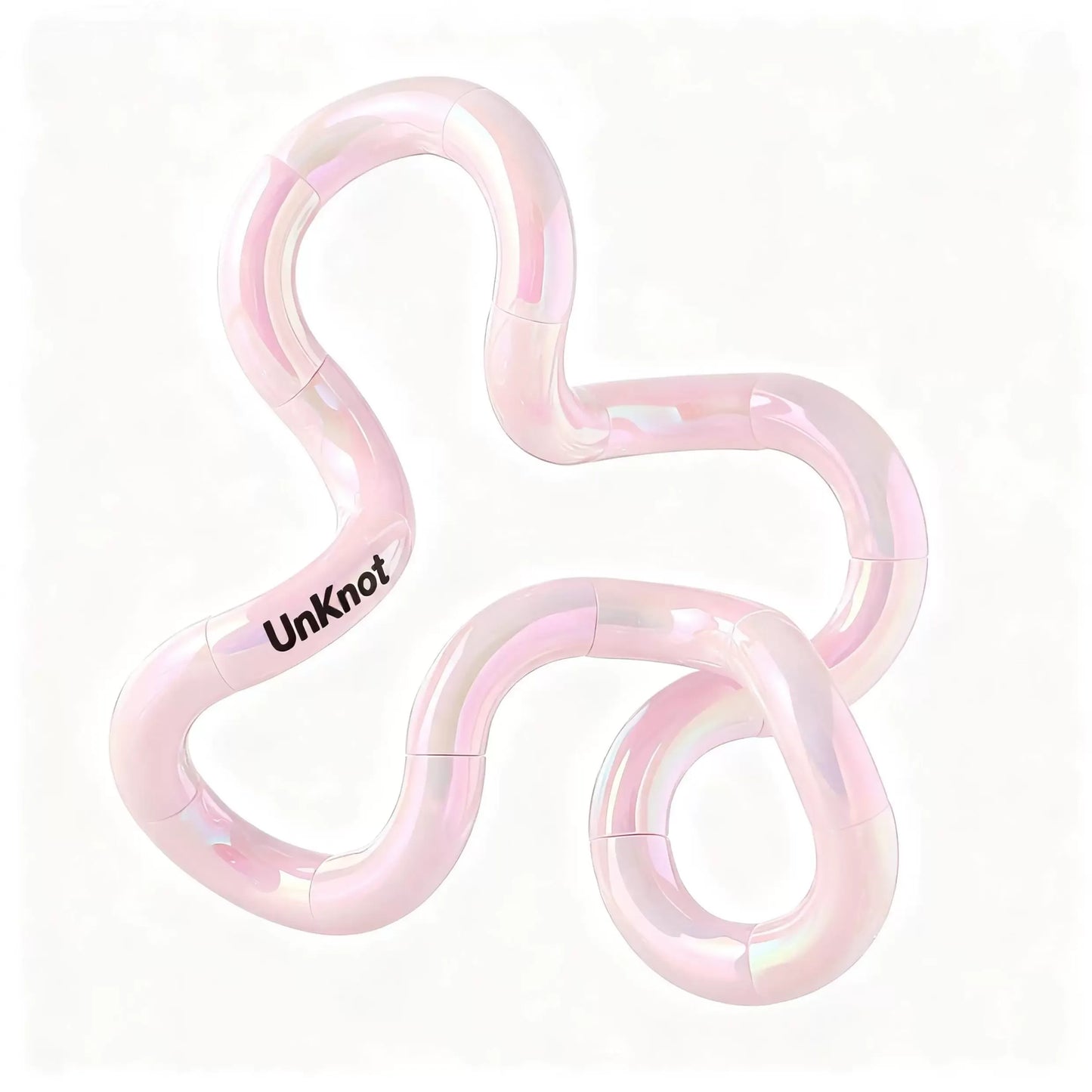 Light Purple Thermochromic Twist Toy – Sensory Stress-Relief Fidget Tool (TPU + Thermochromic Gel)