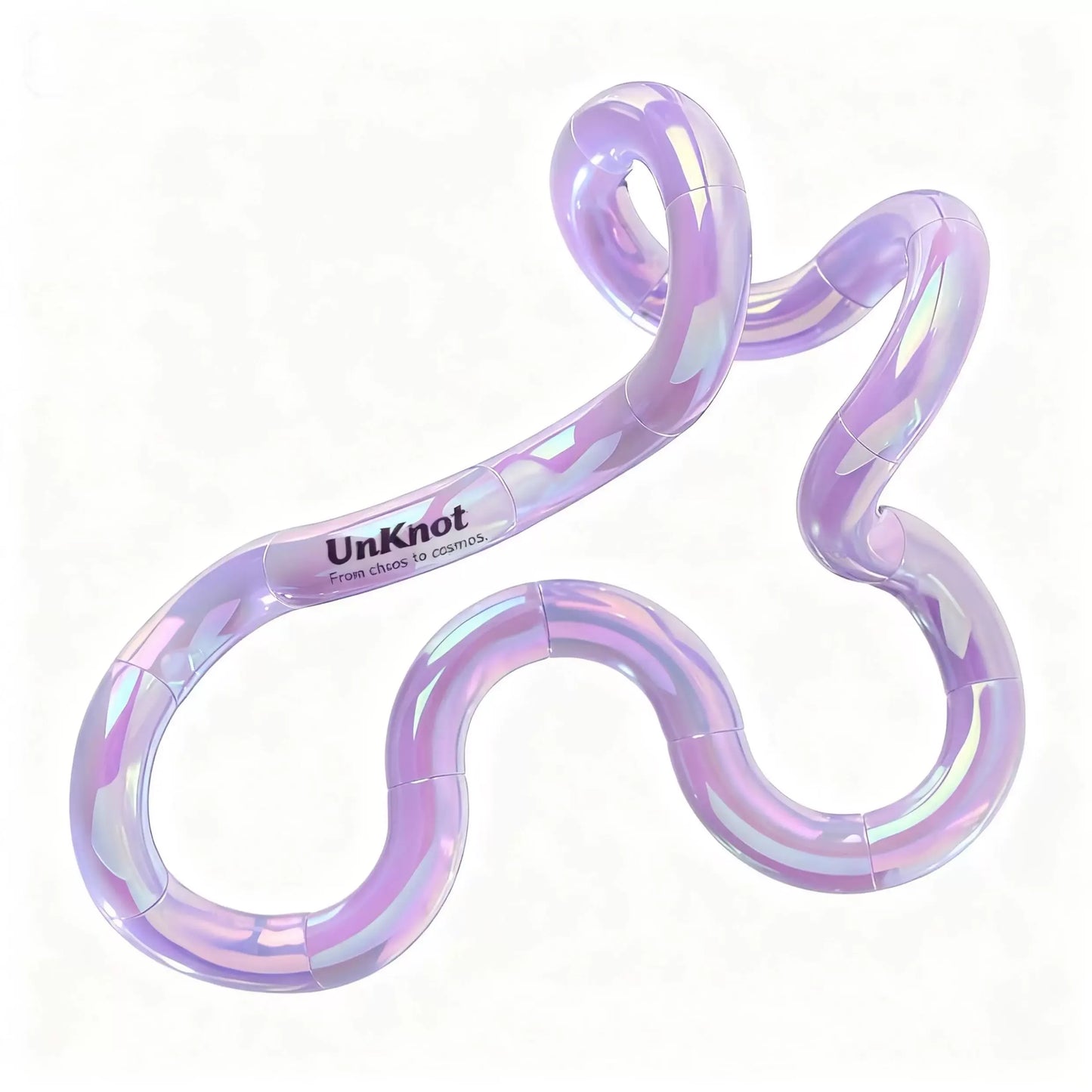 Blue Thermochromic Twist Toy – Sensory Stress-Relief Fidget Tool (TPU + Thermochromic Gel)