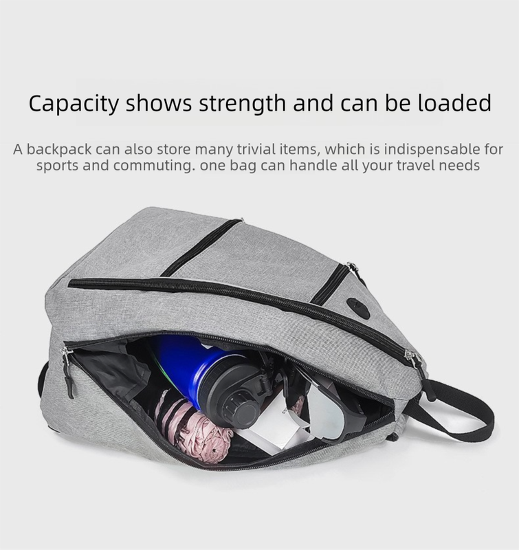 Blue Pickleball Multi-Sport Backpack – Oxford Fabric, Dual-Carry, Smart-Organized