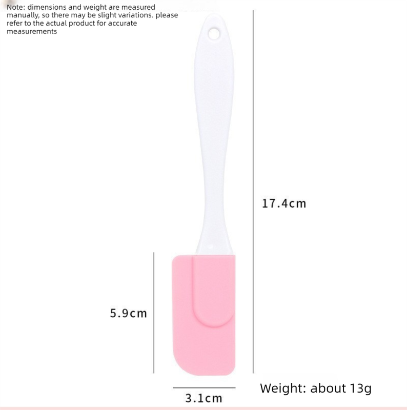 7 Pcs Pink Detachable Silicone Spatula - Food Grade Heat Resistant Baking Scraper for Cream, Jam & Batter - Easy Clean Kitchen Tool for Home Bakers & Cooking Enthusiasts