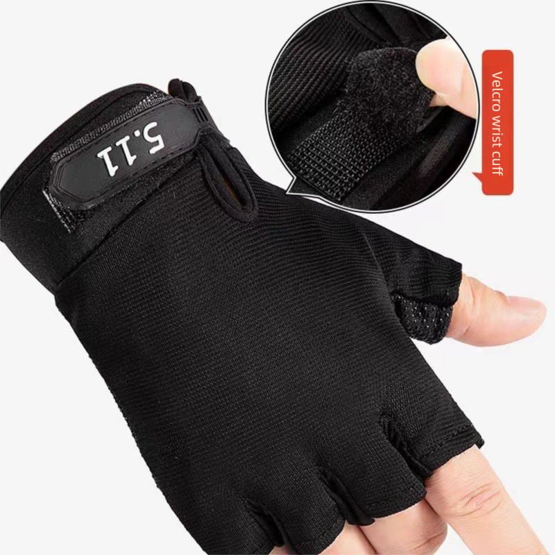 Yellow Tactical Half Finger Gloves with Hard Knuckle Protection - Non-Slip Breathable Combat Gloves for Men and Women, Heavy Duty Fingerless Design for Outdoor Training, Hiking, Cycling and Shooting