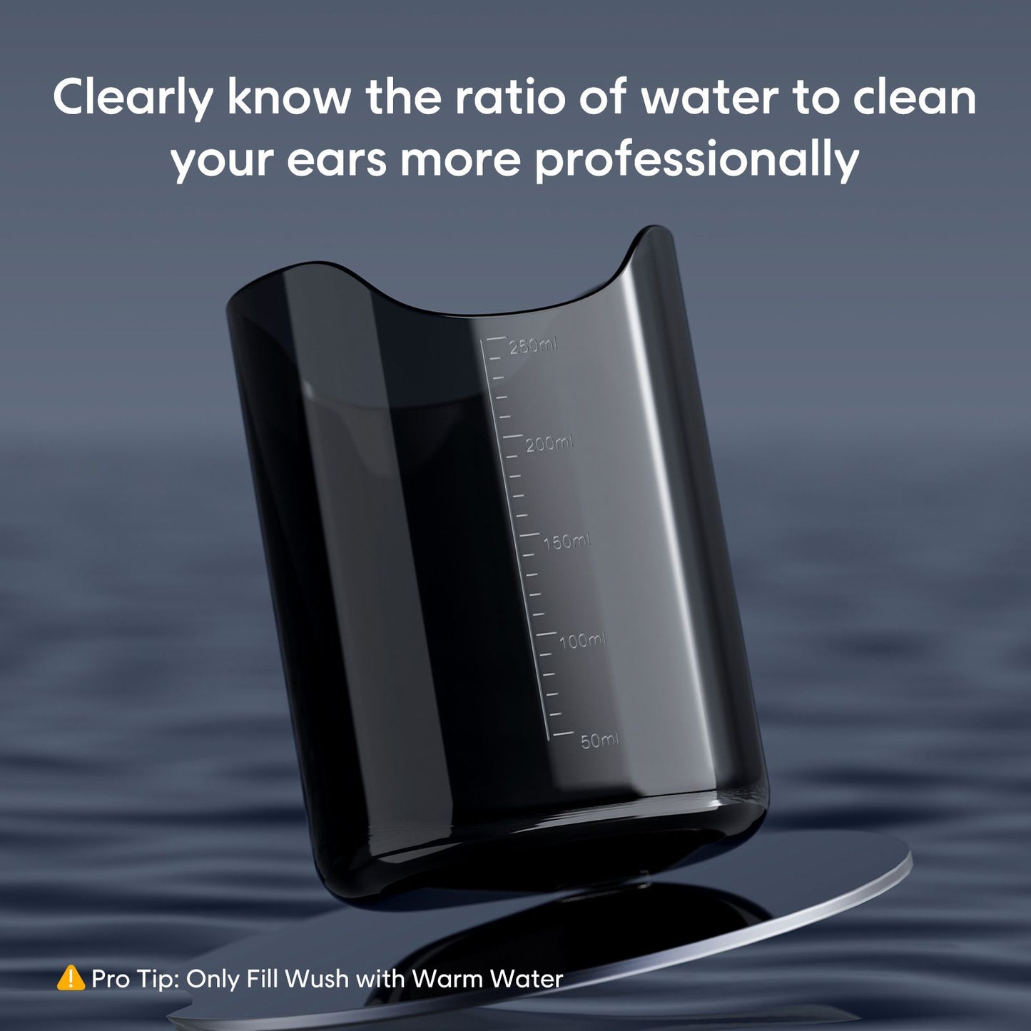 E30 Professional Electric Ear Irrigation and Ear Wax Removal Kit - Type-C Charging, 4 Pressure Levels, 200ML Tank & 10 Specialized Nozzles(9pcs 1-hole Nozzles & 1pcs 5-hole Nozzle)