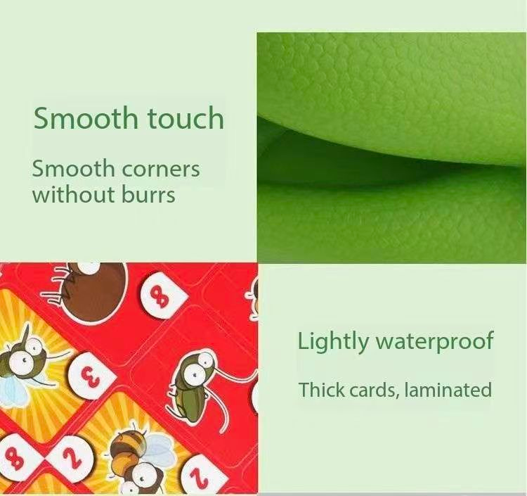 4 Player  Frog Tongue Game Lizard Mask Card Battle Family Board Game Parent-Child Interactive Party Game Silicone Material 4+ Years Educational Toy Memory Challenge