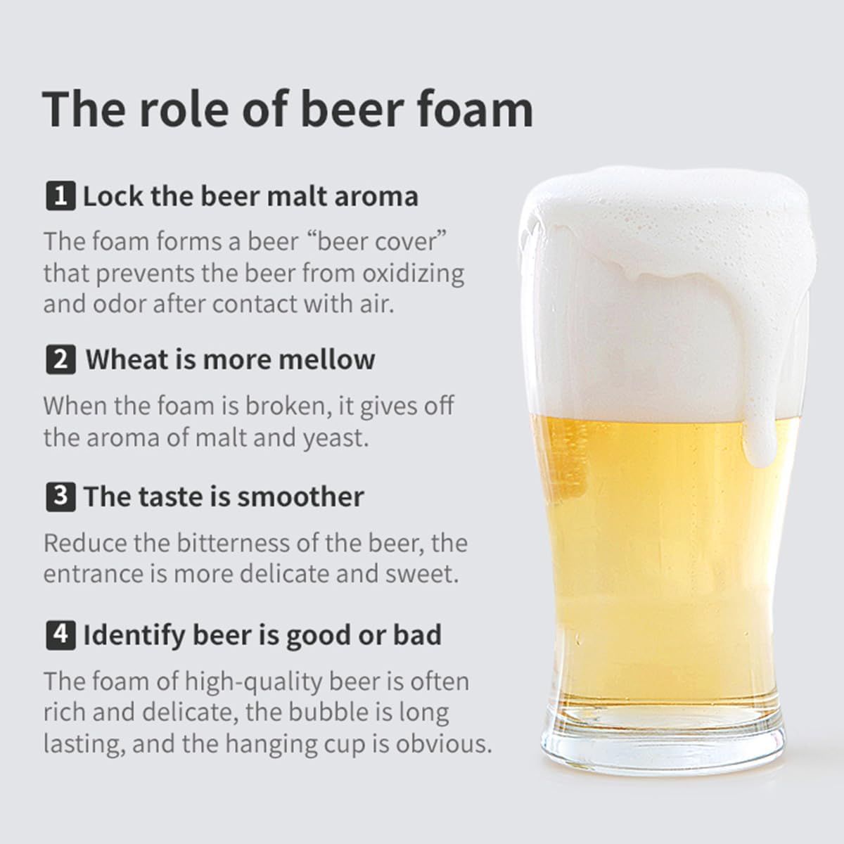 Portable Ultrasonic Bottled Beer Foamer – Premium Smart Beer Dispenser Tap for Rich Creamy Foam, Battery-Powered & Compatible with 90% of Bottled Beers