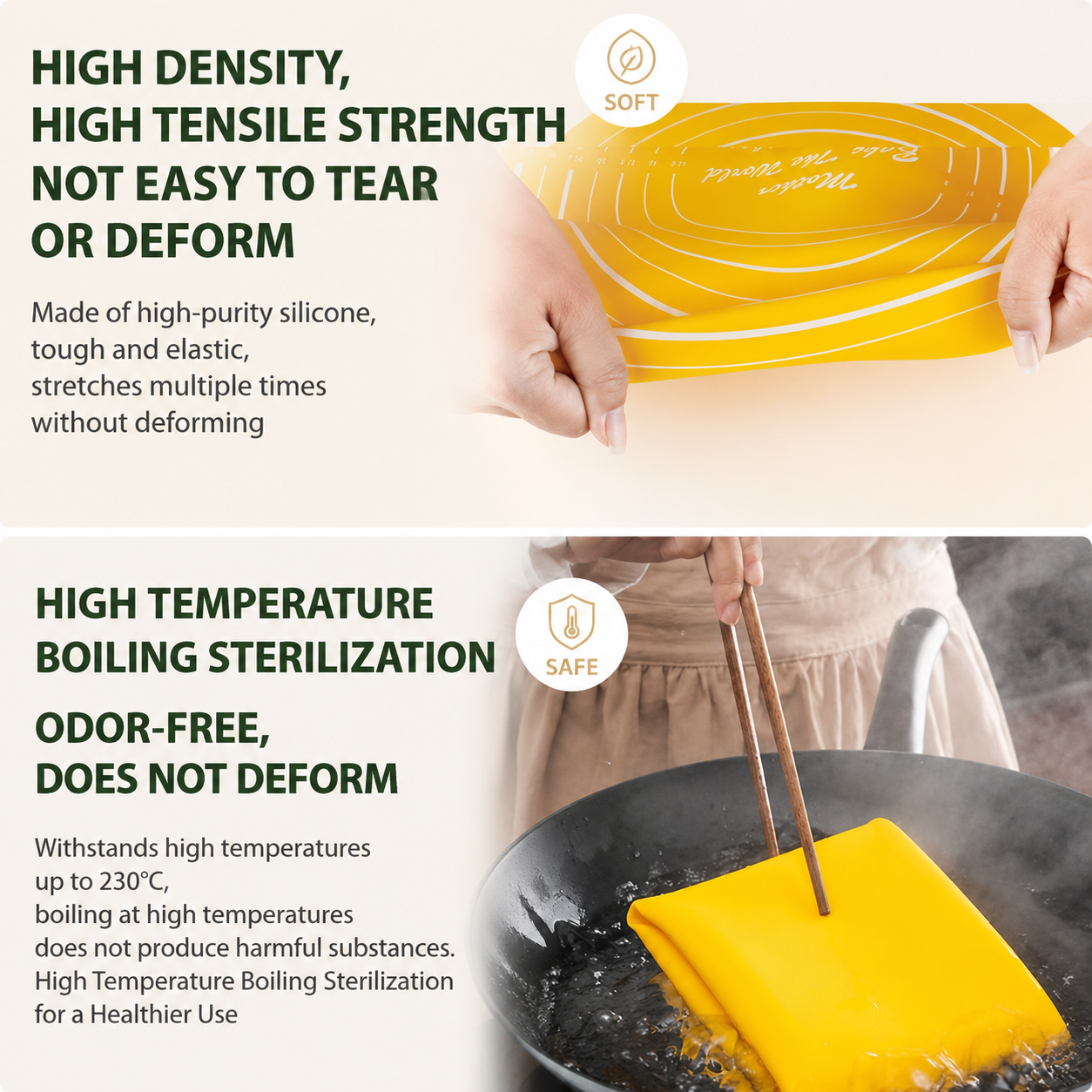 Mint Green Bread Baking Tool Set with Silicone Dough Mat + Rolling Pin, 2-in-1 Stainless Steel Dough Scraper Cutter and UFO Bread Scoring Lame with 5 Blades & Leather Case, Complete Home Baking Accessories Kit for Dough Pre